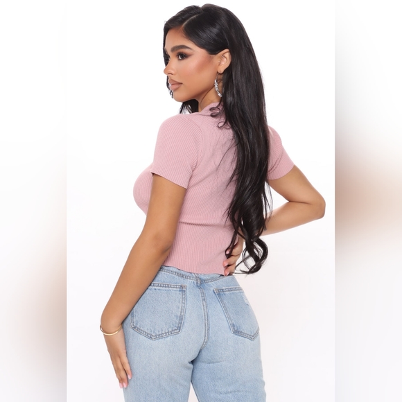 🔥🔥SWEATER TOP- MAUVE - VARIOUS SIZES - Picture 3 of 12